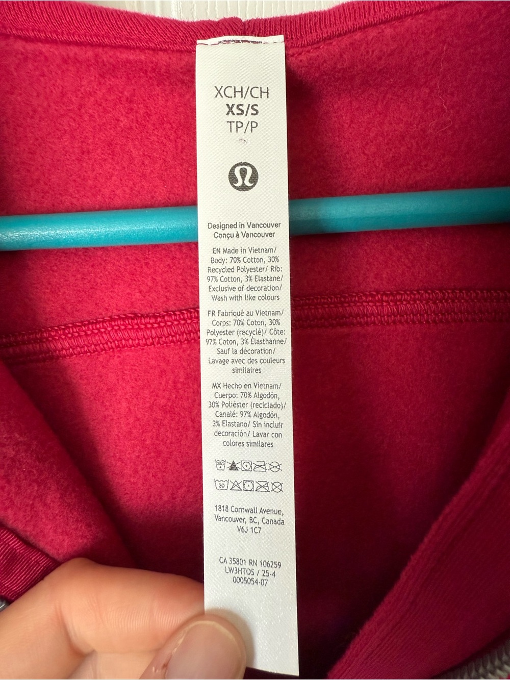 Lululemon Scuba Oversized Half-Zip Hoodie | Size xs / small - Picture 6 of 12